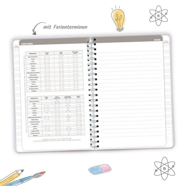 Produktbild: TR&Ouml;TSCH - Gymnasialplaner Blue 26/27