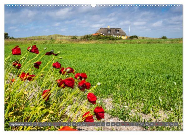 Produktbild: D&auml;nemark - Die wundersch&ouml;ne Westk&uuml;ste (hochwertiger Premium Wandkalender 2026 DIN A2 quer), Kunstdruck in Hochglanz