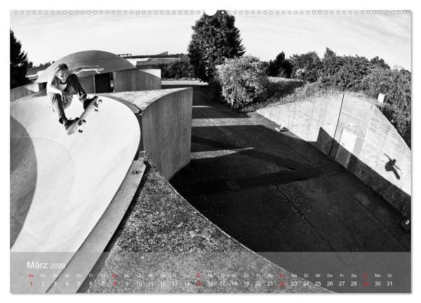 Produktbild: THIS IS SKATEBOARDING 2026 (Wandkalender 2026 DIN A2 quer), CALVENDO Monatskalender