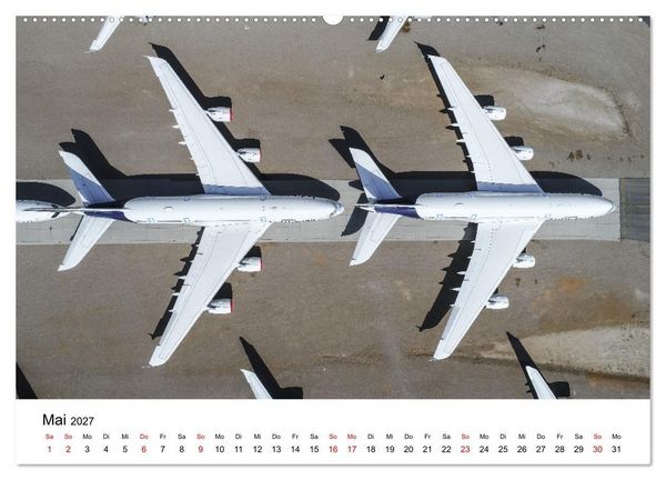 Produktbild: GROUNDED (hochwertiger Premium Wandkalender 2027 DIN A2 quer), Kunstdruck in Hochglanz