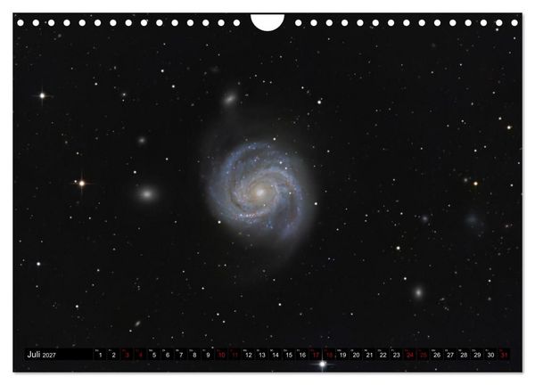 Produktbild: Ein Streifzug durch das Universum (Wandkalender 2027 DIN A4 quer), CALVENDO Monatskalender