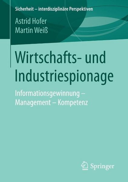 Produktbild: Wirtschafts- und Industriespionage