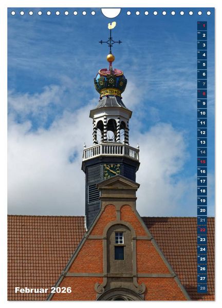 Produktbild: Emden - Sehenswertes der Seehafenstadt (Wandkalender 2026 DIN A4 hoch), CALVENDO Monatskalender