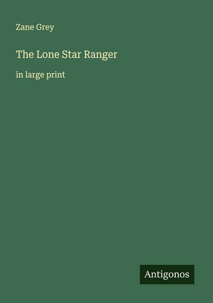 Produktbild: The Lone Star Ranger