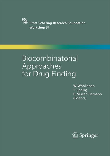 Produktbild: Biocombinatorial Approaches for Drug Finding