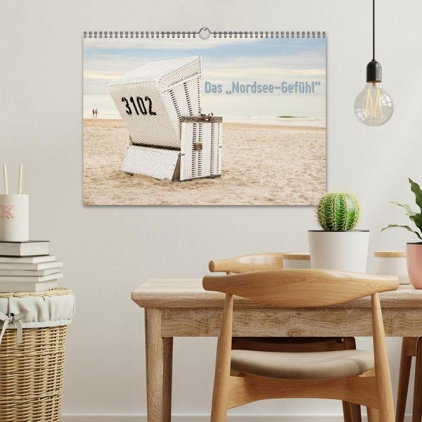 Produktbild: Das "Nordsee-Gef&uuml;hl" (Wandkalender 2026 DIN A3 quer), CALVENDO Monatskalender