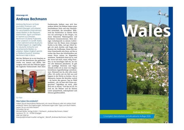 Produktbild: MICHAEL M&Uuml;LLER Reisef&uuml;hrer Wales