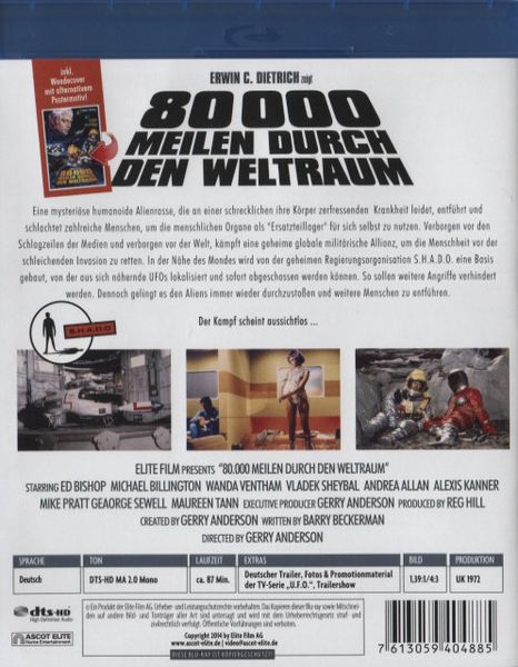 Produktbild: 80.000 Meilen durch den Weltraum