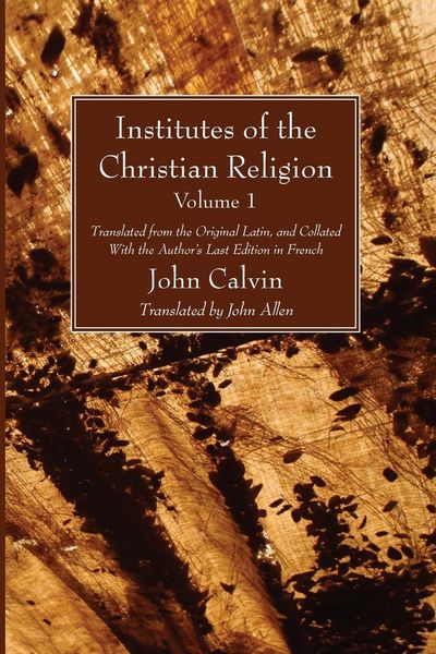 Produktbild: Institutes of the Christian Religion Vol. 1