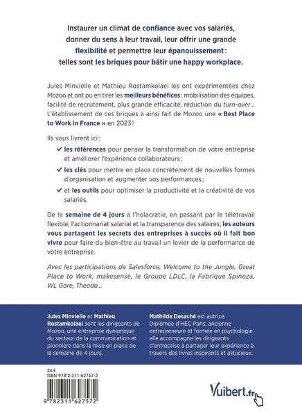 Produktbild: Happy workplace semaine de 4 jou
