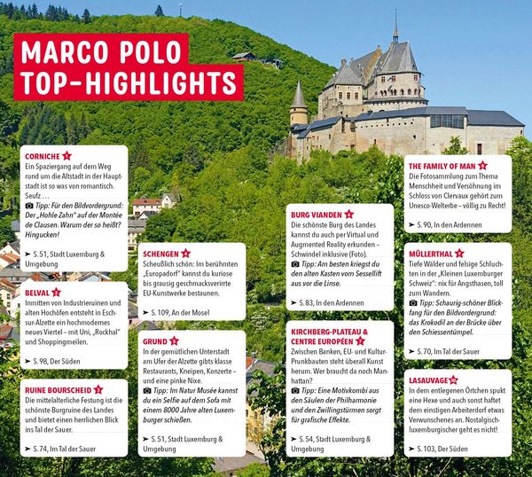 Produktbild: MARCO POLO Reisef&uuml;hrer Luxemburg