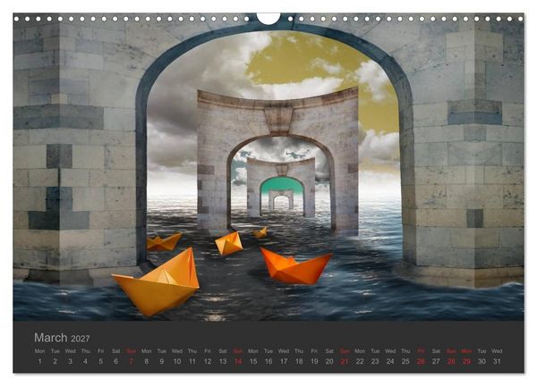Produktbild: Journey in another World - Surreal Impressions (Wall Calendar 2027 DIN A3 landscape), CALVENDO 12 Month Wall Calendar