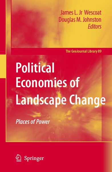 Produktbild: Political Economies of Landscape Change