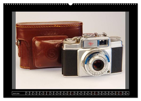 Produktbild: AGFA KAMERA OLDIES Klassische Kameras von 1926 - 1974 (Wandkalender 2026 DIN A2 quer), CALVENDO Monatskalender