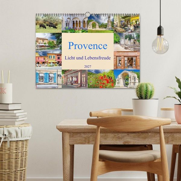 Produktbild: Provence. Licht und Lebensfreude (Wandkalender 2027 DIN A3 quer), CALVENDO Monatskalender