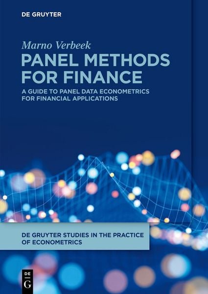 Produktbild: Panel Methods for Finance