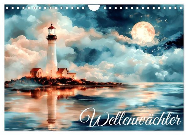 Wellenwächter (Wandkalender 2026 DIN A4 quer), CALVENDO Monatskalender