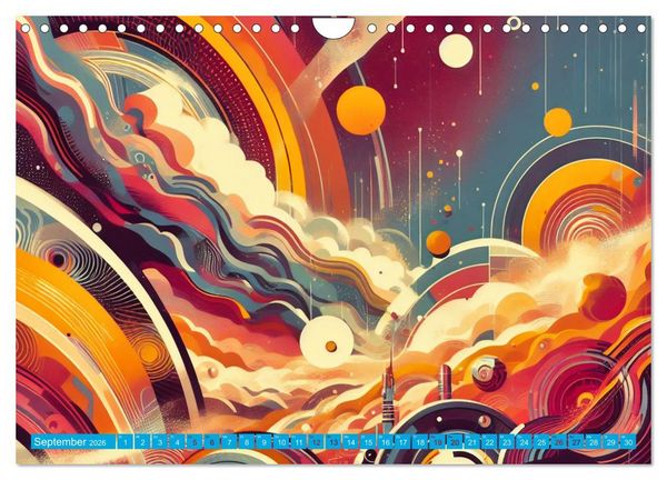 Produktbild: Lost Fiction (Wandkalender 2026 DIN A4 quer), CALVENDO Monatskalender