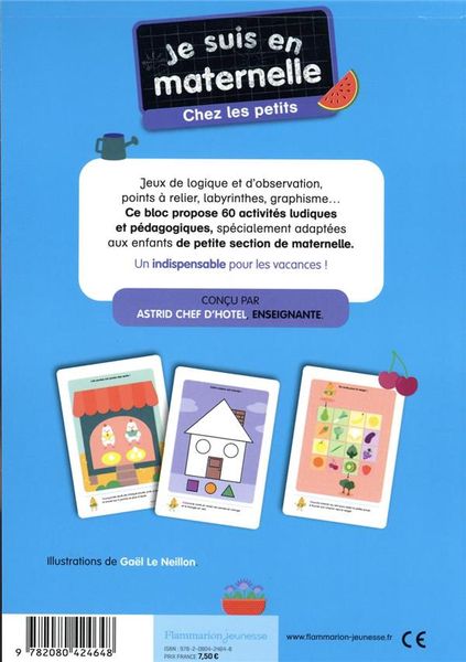Produktbild: Je suis en maternelle - Super bloc des vacances - Chez les petits