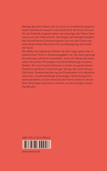 Produktbild: Fr&uuml;her Idealismus und Fr&uuml;hromantik