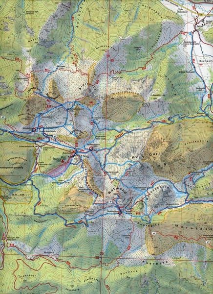 Produktbild: Alpenvereinskarte Bayrische Alpen Blatt 15 Mangfallgebirge M