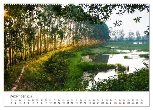 Produktbild: Vietnam - Das Land der Morgenr&ouml;te. (hochwertiger Premium Wandkalender 2026 DIN A2 quer), Kunstdruck in Hochglanz