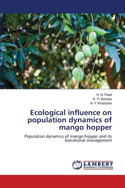 Produktbild: Ecological influence on population dynamics of mango hopper