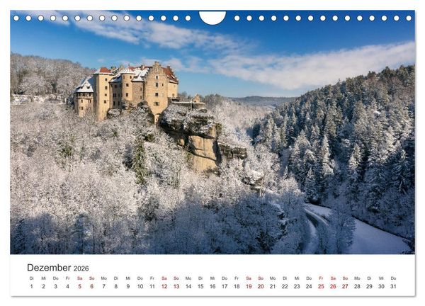 Produktbild: Fr&auml;nkische Schweiz &ndash; Zwischen Burgen, H&ouml;hlen und W&auml;ldern (Wandkalender 2026 DIN A4 quer), CALVENDO Monatskalender