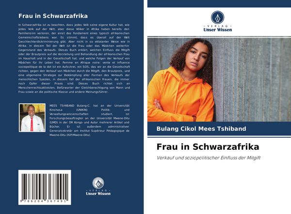 Produktbild: Frau in Schwarzafrika