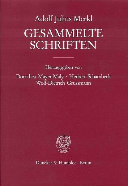 Produktbild: Gesammelte Schriften. 3 B&auml;nde (6 Teilb&auml;nde).