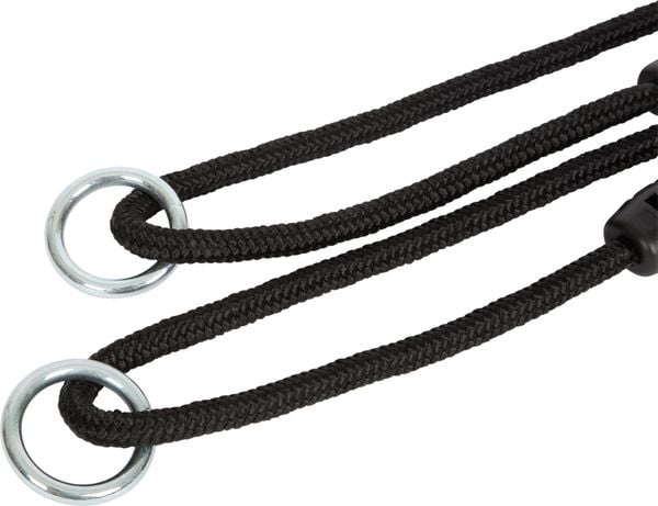 Produktbild: small foot 12409 - Trapezschaukel mit Turnringen Black Line