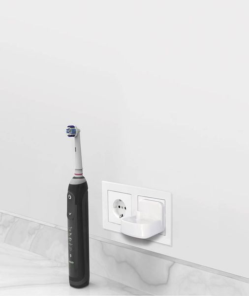 Produktbild: Proofvision TB Charge for Oral-B / Braun (ausgenommen iO & Pulsonic Serie) Ladeger&auml;t f&uuml;r elektrische Zahnb&uuml;rste 1 St. Wei&szlig;