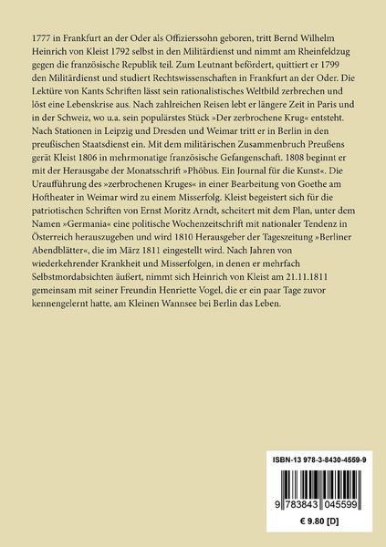 Produktbild: Der zerbrochne Krug