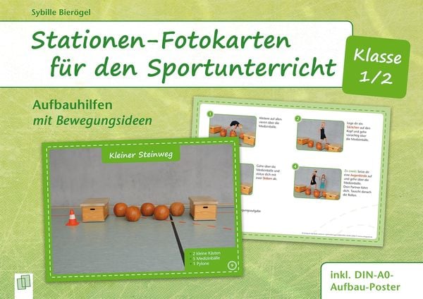 Stationen-Fotokarten für den Sportunterricht – Klasse 1/2, Sonstige von Sybille Bierögel, Verlag an der Ruhr, 9783834632067