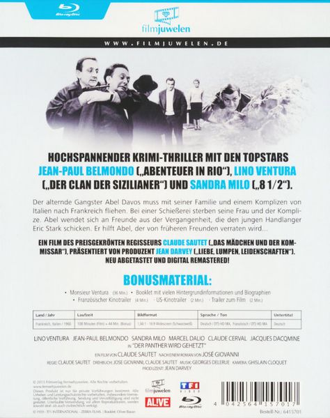 Produktbild: Der Panther wird gehetzt - filmjuwelen