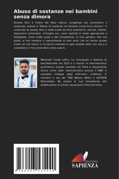 Produktbild: Abuso di sostanze nei bambini senza dimora