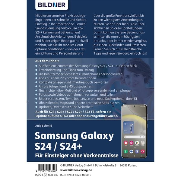 Produktbild: Samsung Galaxy S24 / S24+ - F&uuml;r Einsteiger ohne Vorkenntnisse