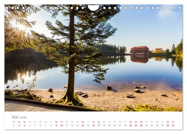 Produktbild: Der Schwarzwald Impressionen (Wandkalender 2026 DIN A4 quer), CALVENDO Monatskalender