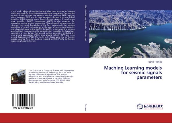 Produktbild: Machine Learning models for seismic signals parameters
