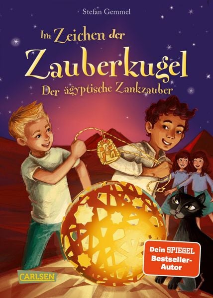 Im Zeichen der Zauberkugel 3: Der ägyptische Zankzauber, Gebundene Ausgabe von Stefan Gemmel, Carlsen, 2710000862901