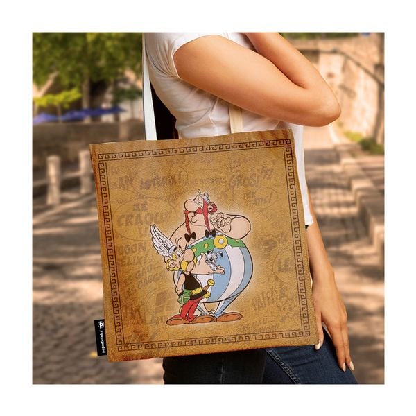 Produktbild: Jutebeutel Asterix & Obelix, Jutebeutel,