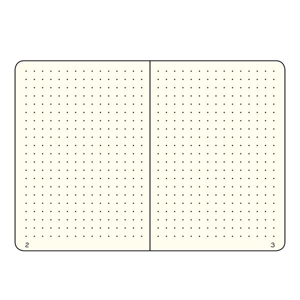 Produktbild: LEUCHTTURM1917 Notizbuch Medium (A5), Hardcover, 251 nummerierte Seiten, Rising Sun, Dotted