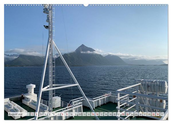 Produktbild: Wandern in Norwegen - Einklang von Gebirge und Meer (hochwertiger Premium Wandkalender 2026 DIN A2 quer), Kunstdruck in Hochglanz