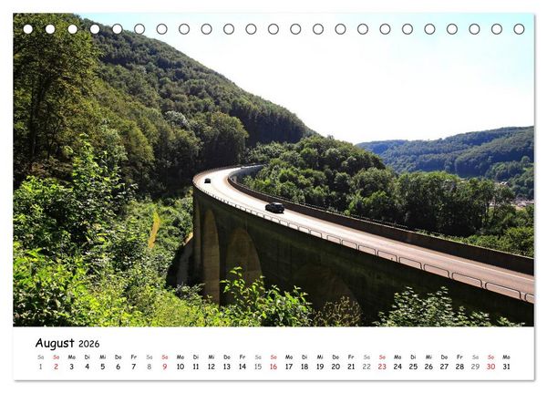 Produktbild: Impressionen von der Schw&auml;bischen Alb (Tischkalender 2026 DIN A5 quer), CALVENDO Monatskalender