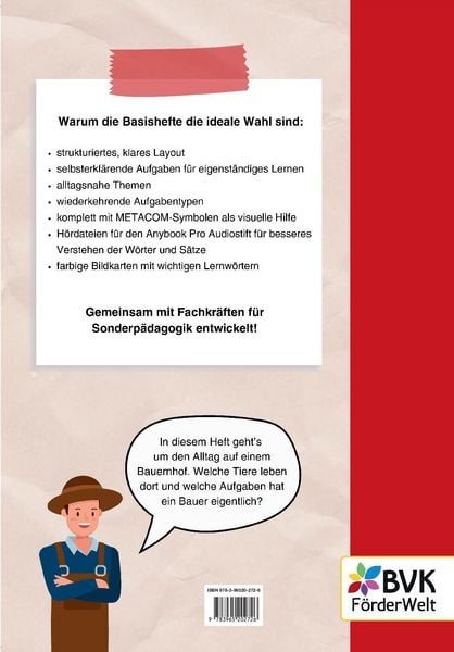 Produktbild: Basisheft Bauernhof