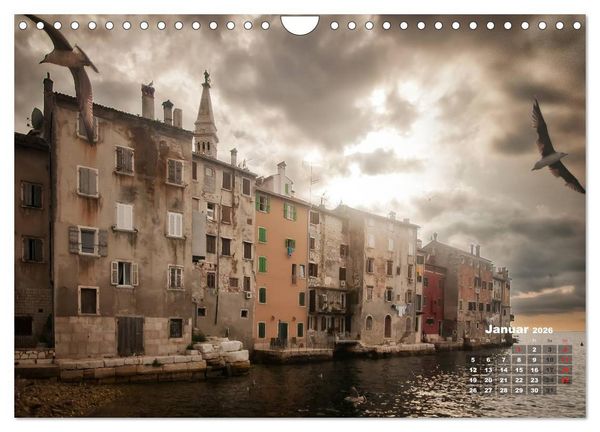 Produktbild: Wie ein Vogel in Rovinj! (Wandkalender 2026 DIN A4 quer), CALVENDO Monatskalender