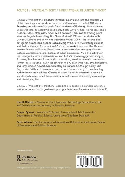 Produktbild: Classics of International Relations