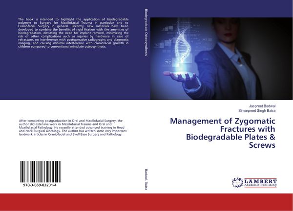 Produktbild: Management of Zygomatic Fractures with Biodegradable Plates & Screws