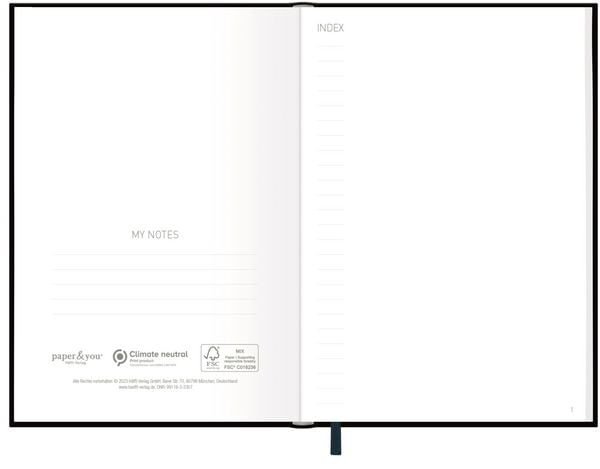 Produktbild: Paper&you Notizbuch blanko A5+