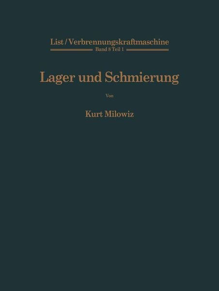 Produktbild: Lager und Schmierung